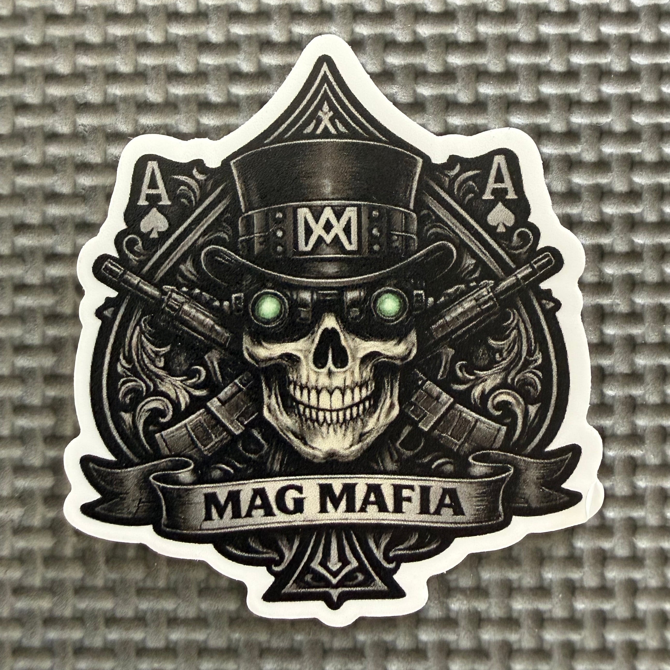 Ace of Spades Skull Sticker